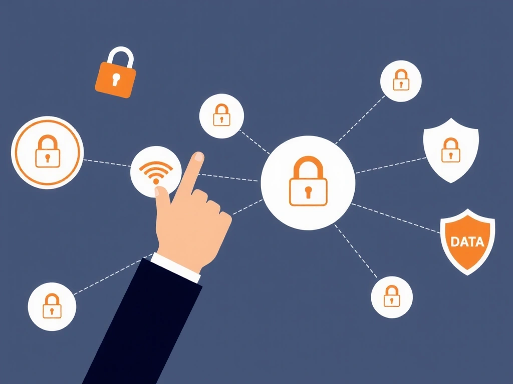 Illustration des droits à la vie privée et de la protection des données